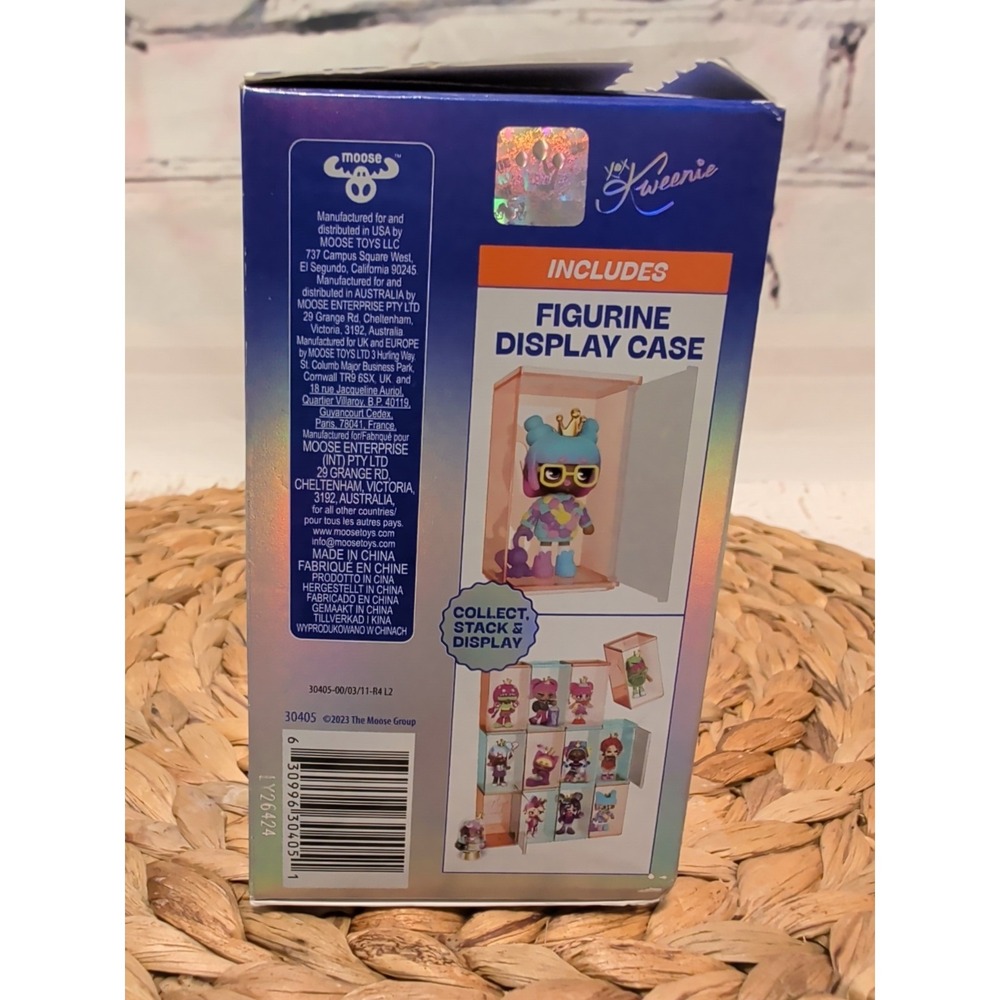 XOX Kweenie Quirky Kweens Mystery Figurine & Display Case NEW With Open Box - Picture 4 of 11